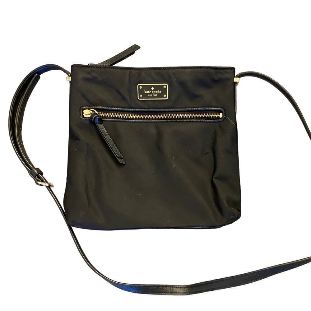 Kate Spade New York Blake Avenue Keisha Nylon Crossbody Bag Black